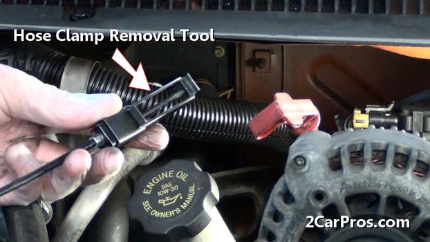 hose clamp removal tool