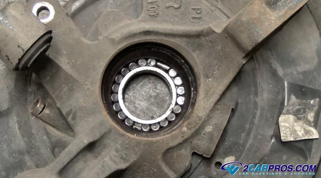 how to replace a cv axle bearing