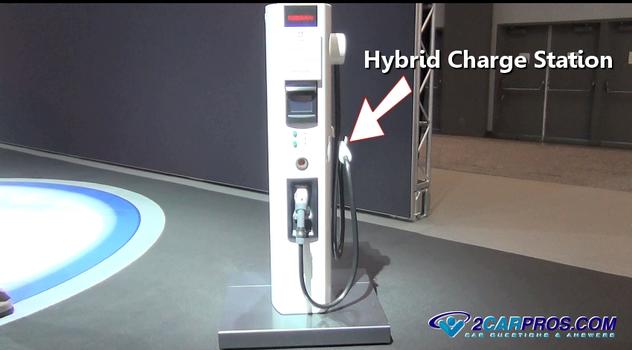 hybrid charge station