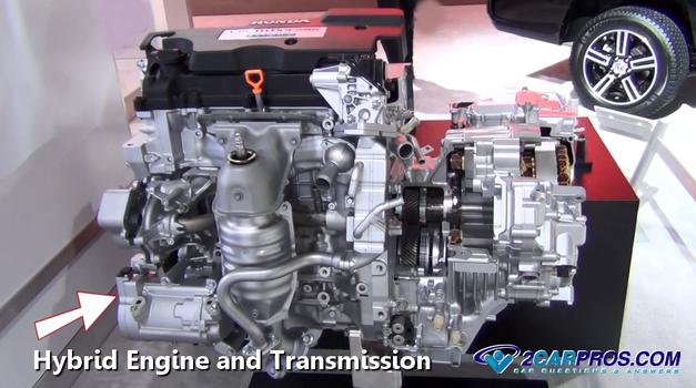 hybrid engine transmission