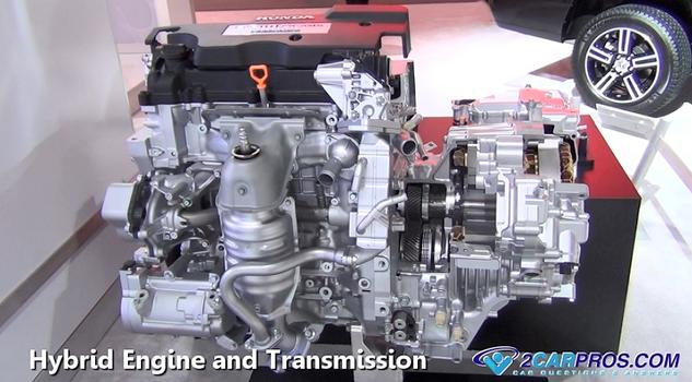 hybrid motor transmission