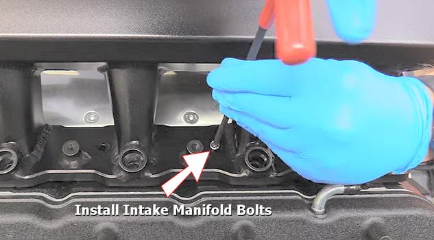 install intake manifold bolts