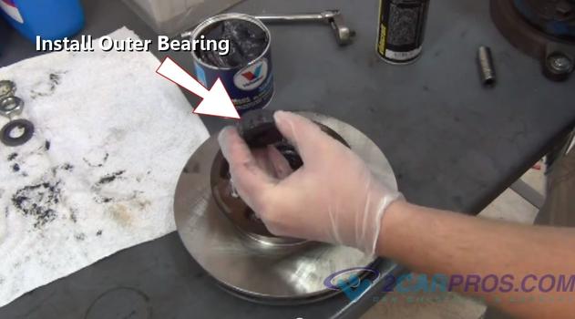 install outer bearing