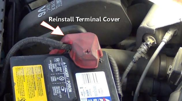 install terminal cover