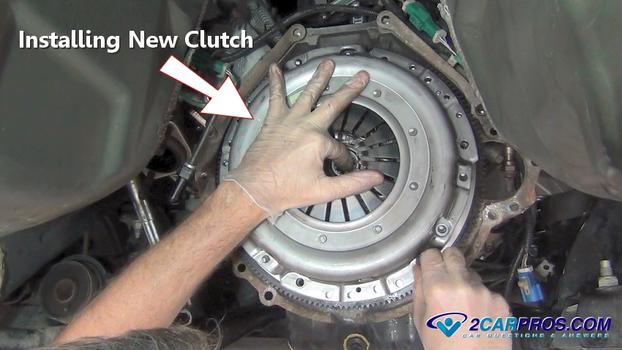 installing new clutch