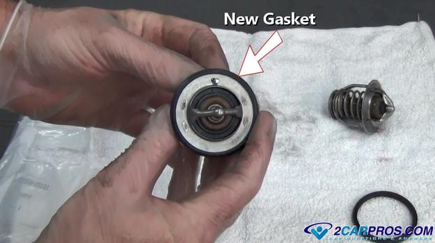 installing new thermostat gasket