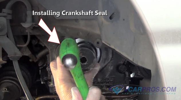 installing crankshaft seal
