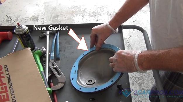installing differential cover gasket
