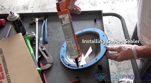 installing gasket sealer