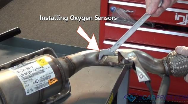 installing oxygen sensors