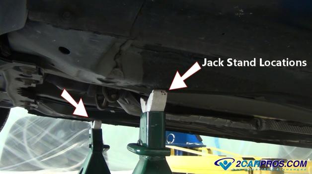 jack stand locations