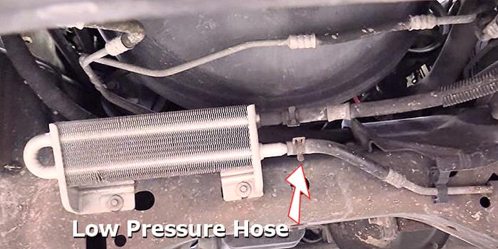 low pressure power steering hose