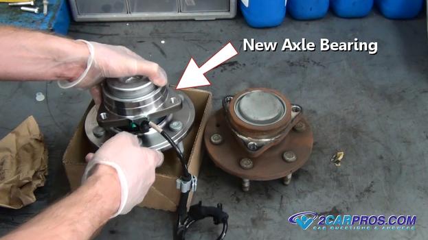 new axle bearing