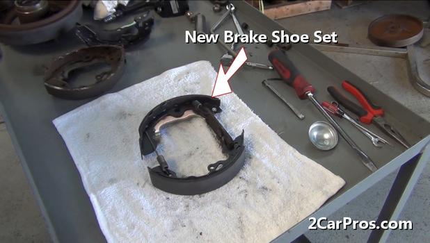 new brake shoe set