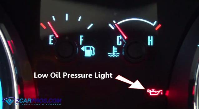 oil low pressure