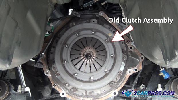 old worn out clutch