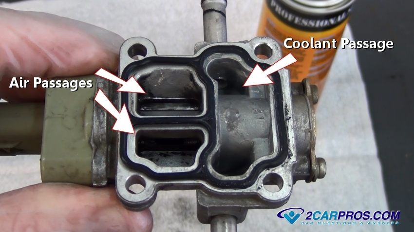 how to clean idle air control valve