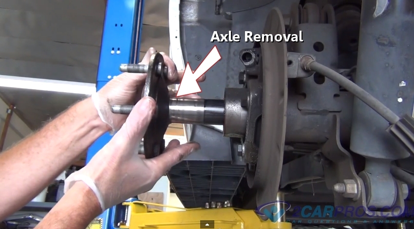how to replace bearings on rear differential