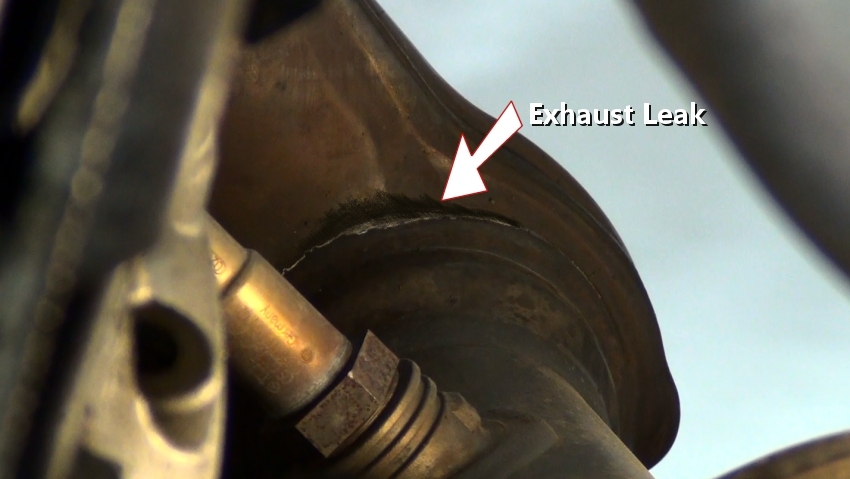 Ford explorer exhaust manifold leak #2