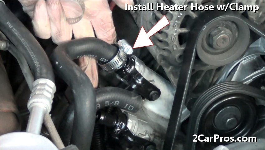 2005 nissan pathfinder rear heater core location