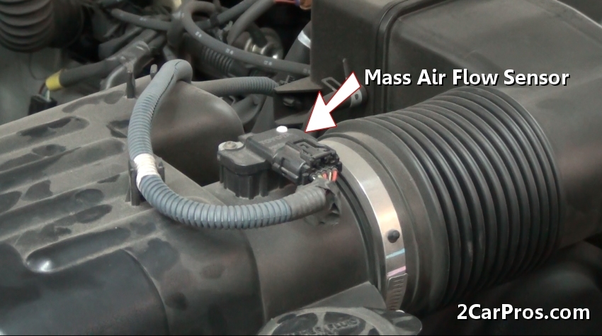 How to Clean a Mass Air Flow Sensor in Under 10 Minutes 2003 mazda b4000 maf wiring 