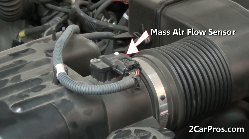 How to Clean a Mass Air Flow Sensor in Under 10 Minutes 2004 pontiac bonneville fuse box diagram 