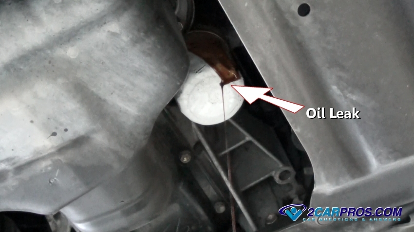 Car Repair World Car Engine Leaking Oil