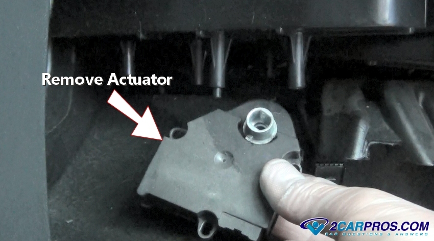 How to Replace a Blend Door Actuator in Under 15 Minutes 97 e350 fuse panel diagram 