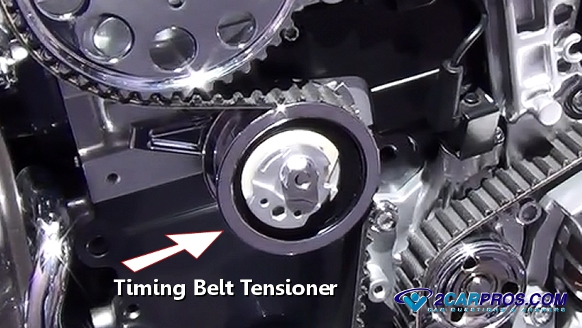 Engine Timing Belt Tensioner ITM 60194