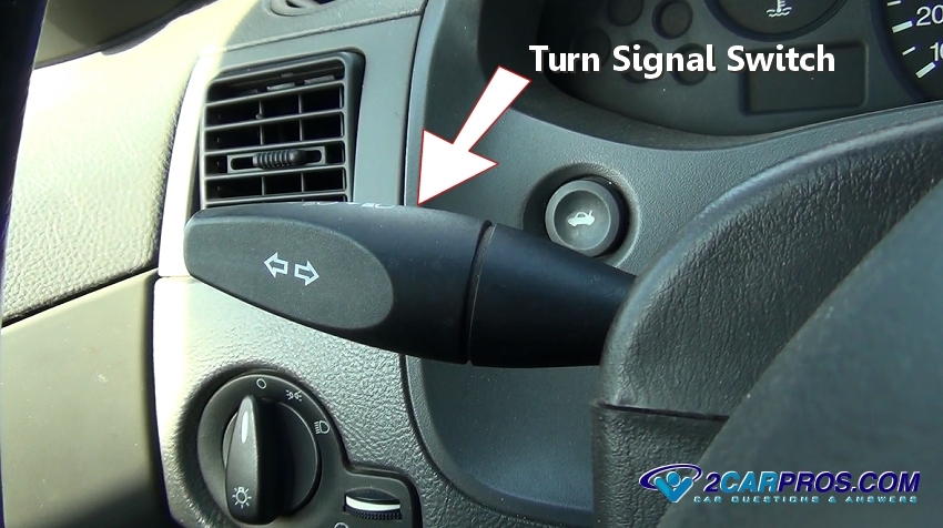 How do you replace a turn signal switch?