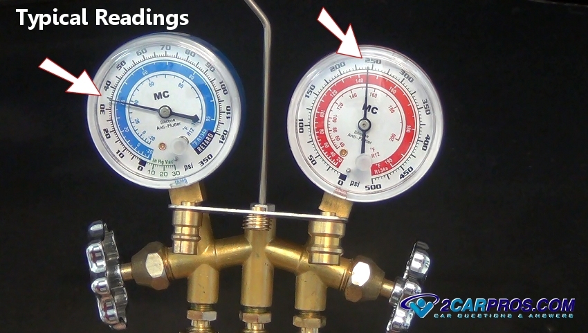 Car Ac Pressure Readings And Outside Temperature Chart