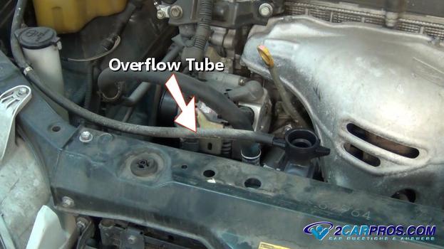 overflow tube