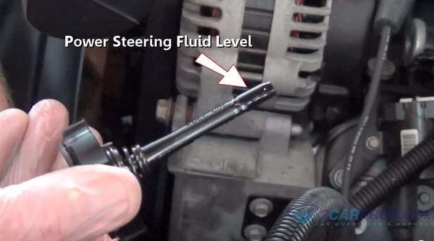 power steering fluid level