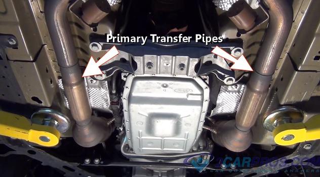 primary transfer pipes