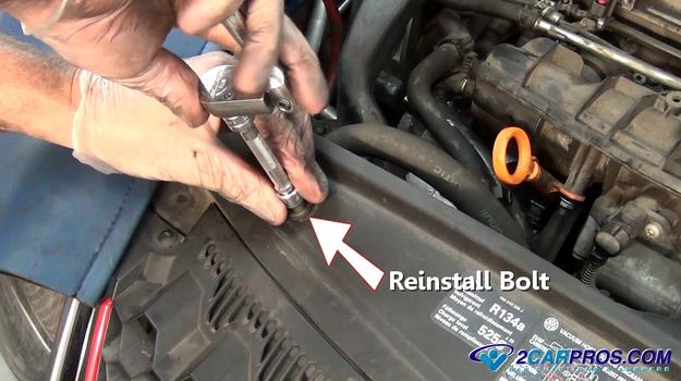 reinstall bolt