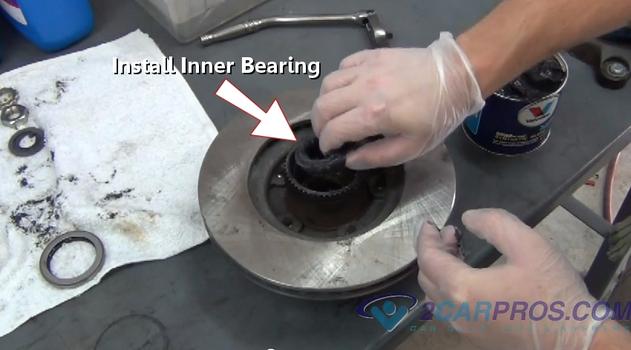 reinstall inner bearing