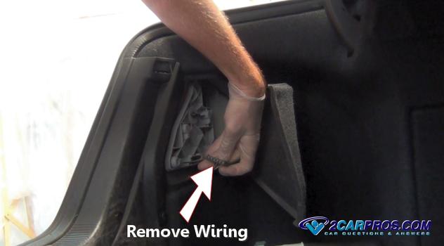 remove blinker bulb wiring connector