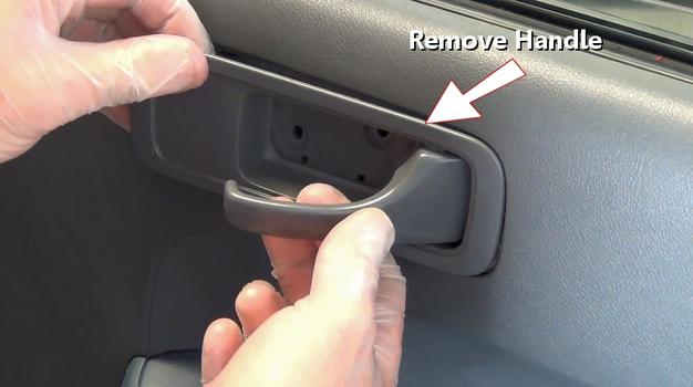 remove door handle