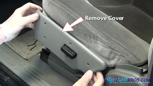 remove seat side cover
