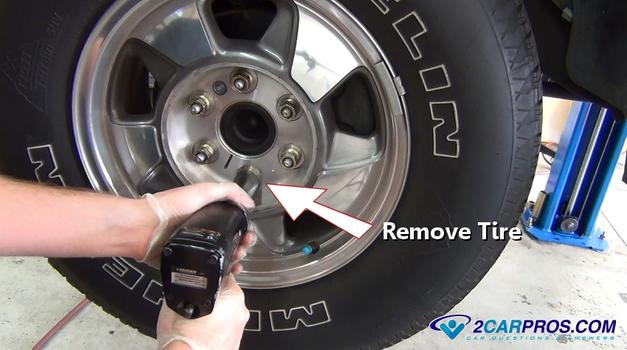 remove tire