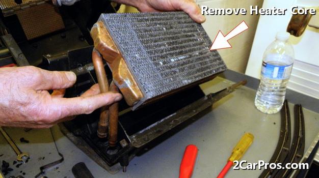 remove heater core