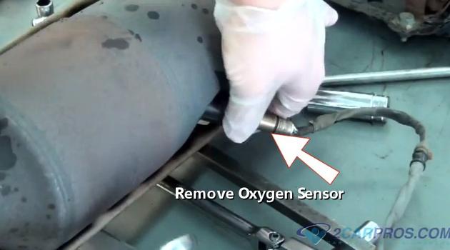 remove oxygen sensor