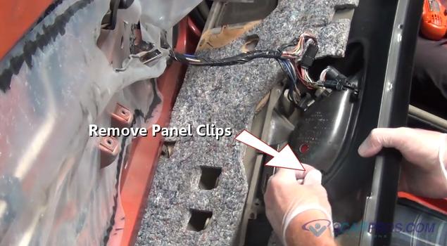 remove panel clips