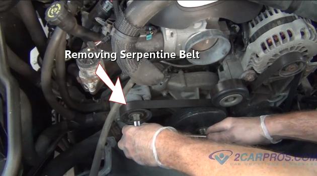 remove serpentine belt