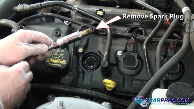 remove spark plug