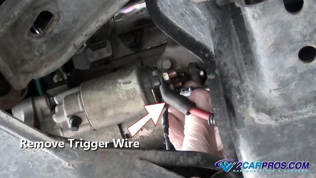 How to Change a Starter Motor in Under 45 Minutes 1993 jeep yj alternator wiring 