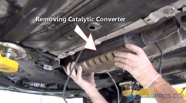removing catalytic converter