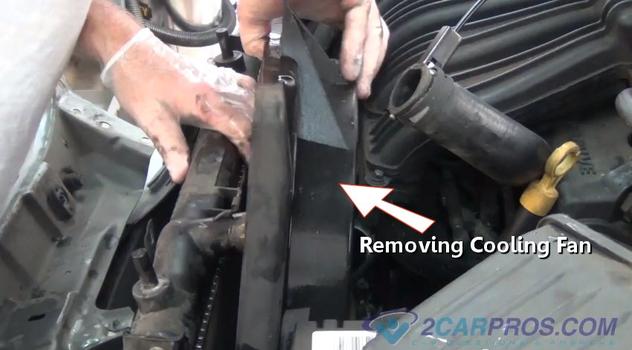 removing cooling fan