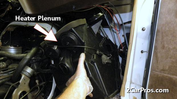 removing heater plenum