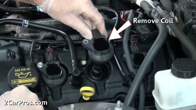 removing ignition coil